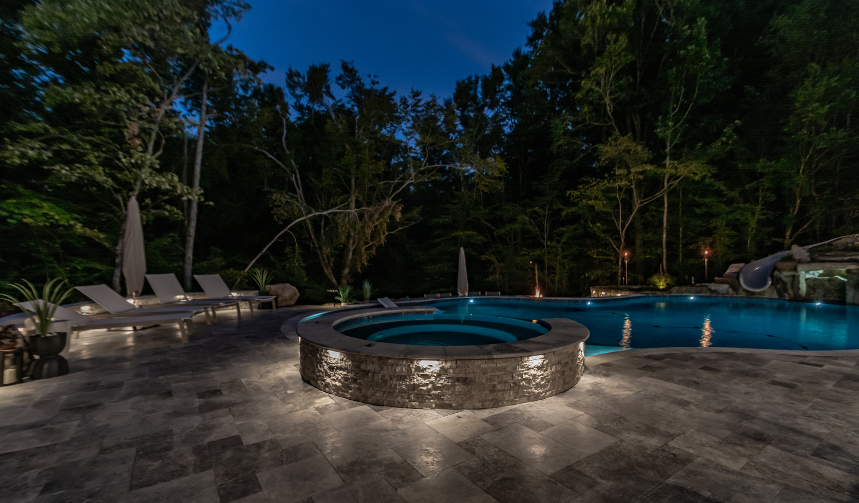 Poplar Forest Custom Pool